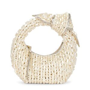Poolside Elegant Cream Pearl Women's Bag- The Josie